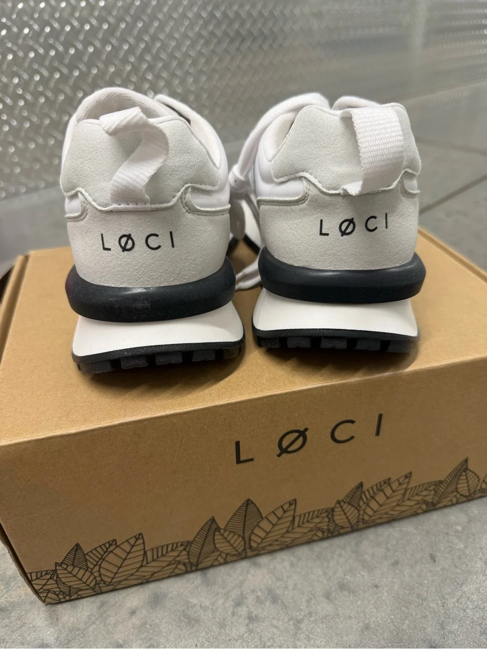Loci Women’s Fusion White/Black/White 38